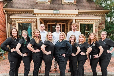 The dental staff at Georgia Dental Studio